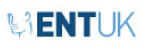 Summary : This image displays the logo for ENT UK, an organization related to ear, nose, and throat medicine in the United Kingdom.
logo: ENT UK
Main Elements :
• The logo consists of the text "ENT UK" with "ENT" in bold dark blue and "UK" in a lighter blue.
• To the left of the text, there is a stylized line drawing representing an ear, nose, and throat in blue.
Design Details :
• Font: "ENT" uses a bold sans-serif typeface, while "UK" is in a lighter weight.
• Colour palette: Dark blue and light blue.
• The graphic element is simple and medical-themed, matching the specialty.
Spatial Relationships :
• The drawing is positioned to the left of the text.
• "ENT" and "UK" are on the same line, with "ENT" more visually prominent.
Analysis :
• The logo uses medical imagery and a professional colour scheme to clearly communicate its association with ear, nose, and throat healthcare in the UK.